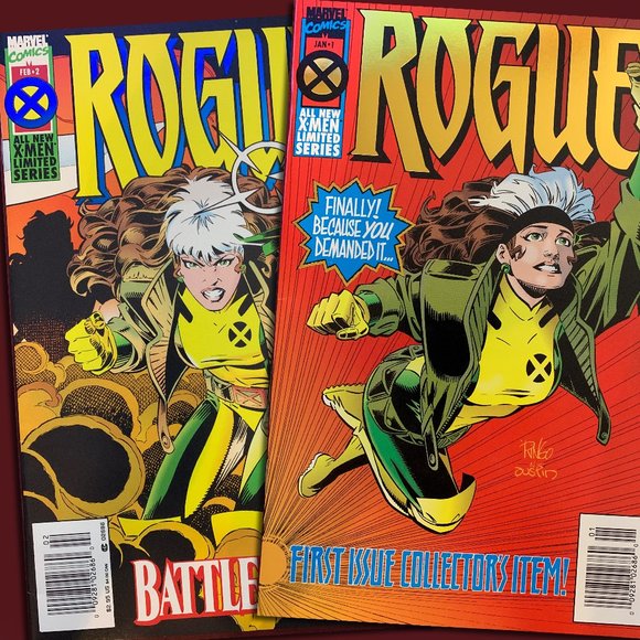 MARVEL XMEN LIMITED SERIES ROUGE -Issues 1-2 STARTER SET NEED #3 & #4 nm 9.0 - Picture 1 of 5